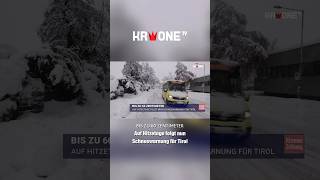 Auf Hitzetage folgt nun Schneewarnung für Tirol tirol news  kronetv [upl. by Ainimreh]