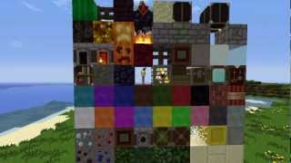 Minecraft HD Texture Pack Review  Sphax PureBD Craft 128x [upl. by Laise]