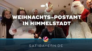 WeihnachtsPostamt in Himmelstadt 80000 Kinderbriefe erwartet [upl. by Rosenwald]