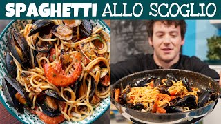 SPAGHETTI ALLO SCOGLIO come al ristorante RICETTA PERFETTA per un sugo strepitoso  Davide Zambelli [upl. by Irbmac]