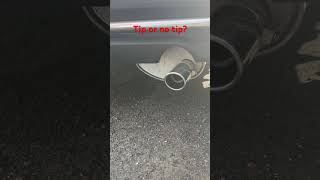 Mini Cooper R50 new exhaust tip or no tip minicooper mini [upl. by Nashbar]