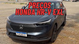 Nova Honda HRV  Preços e Revisões [upl. by Ellertal]