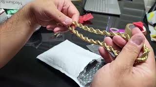 HAWAII ROPE CHAINS 14K 7MM AND 10MM ROPE CHAINS [upl. by Chiaki]