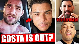 Sean Strickland vs Paulo Costa IN JEOPARDY Dominick Cruz EXPOSES Jose Aldo Merab sparring story [upl. by Laved]