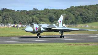 Vulcan XH558  Prestwick Airport 2015 [upl. by Ynna556]