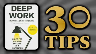 DEEP WORK BY CAL NEWPORT  30 tips  Business books 53 [upl. by Lrigybab917]