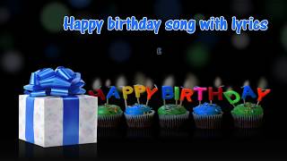 Happy Birthday cha cha cha song with lyrics HD [upl. by Saxena]