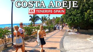 TENERIFE  COSTA ADEJE  What is going on ☀️ 4K Walk ● October 2024 [upl. by Lrig]