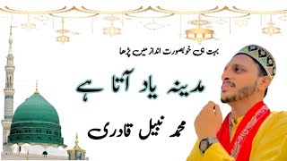 Madina Yaad Ata HaiMuhammad Nabeel Qadri Naat foryou naat madina viralvideo subscribe like [upl. by Ferro336]