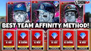 THE BEST METHOD TO FINISH SEASON 1 CHAPTER 3 TEAM AFFINITY  MLB THE SHOW 24 [upl. by Muhammad265]