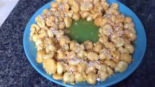 Christmas Recipe  Struffoli [upl. by Oicam]