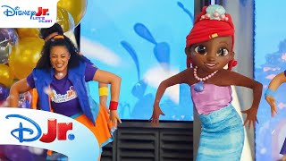 Disney Jr Let’s Play Party Stage Show  Disney Jr’s Ariel  The Little Mermaid 🧜🏾‍♀️ disneyjr [upl. by Clyte]