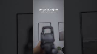 EOTECH vs AIMPOINT sight pictures shorts eotechinc AimpointChannel AimpointUSA [upl. by Cobb]