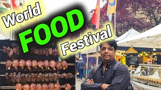 World food festival in Italy  Food festival Pordenone Italy  Gullu vlogs [upl. by Varian]