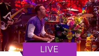 Coldplay  Hymn For The Weekend Live at The BRIT Awards 2016 [upl. by Roid]