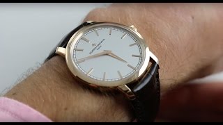 Vacheron Constantin Traditionelle Ref 43075000R9737 Watch Review [upl. by Sirac297]