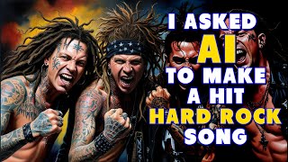 ASKING AI To Make A Hit Hard Rock Song  Midnight Thunder [upl. by Ahtiekahs]