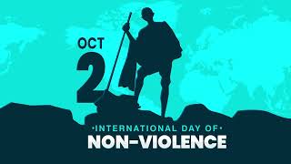 International Day of NonViolence 2024 nonviolence [upl. by Janik]