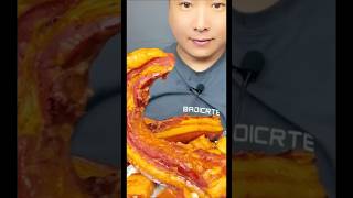 Sweet threetiered pork food eatingsho mukbangsh eatingsounds eattingsounds asmr eatingshow [upl. by Atiana]