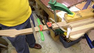 Custom Firebird Guitar Build  Luthier Building process Project [upl. by Enreval]