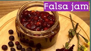 Fruit jam Recipe Falsa jam recipe Easy blackcurrant jam byRubies kitchen [upl. by Shaddock]