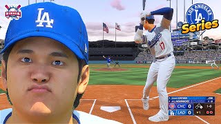 MLB Show 23 Shohei Ohtani Los Angeles Dodgers vs Chicago Cubs  Gameplay PS5 60fps HD [upl. by Linneman530]