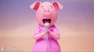 Sing 2016 Rosita sings Firework [upl. by Aihseym66]