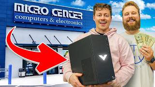 Buying The CHEAPEST Gaming PC From Microcenter [upl. by Epilif271]