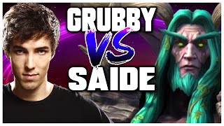 Grubby vs SaiDe  WC3  WC3 Champions Season 4 Tournament  Ro8 [upl. by Eisiam]