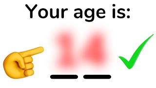 This video will guess your age in 2022 [upl. by Yarezed]