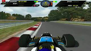 F1 Challenge 9902  Mod 1997 Watchy  Minardi 197  Jarno Trulli  Grand Valley Short [upl. by Assiron586]