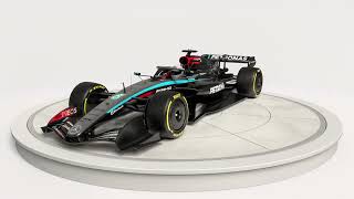 Formula 1 2026 F1 Mercedes W17 Livery Concept Race Car 3D model [upl. by Walters734]