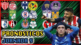 💣🔥 PRONOSTICOS JORNADA 9 CLAUSURA 2022 LIGA MX  Quiniela Futbol Mexicano GRITA MEXICO CL2022 ❌⚽️ [upl. by Coop]