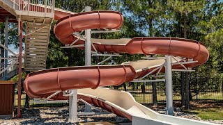 Painful Body Slide at Bad Königshofen Aquatic Center [upl. by Devin854]