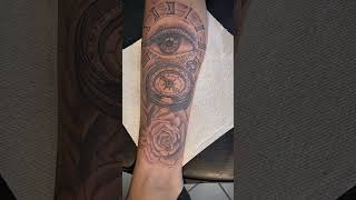 Impresionantes tattoos music rock love tattoo guitar lion tattooartist tattooideas miami [upl. by Tik]