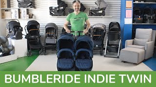 Bumbleride Indie Twin Review  Double Strollers  Best Strollers 2022  Magic Beans Reviews [upl. by Lema]