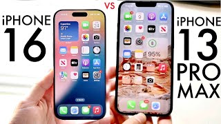 iPhone 16 Vs iPhone 13 Pro Max Comparison Review [upl. by Anyak940]