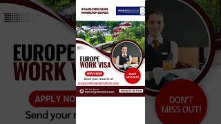 Europe Work Visa Made EASY 2024  Apply Today workpermit job workabroad shortsfeed [upl. by Bubalo]