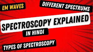 What is Spectroscopy  Spectroscopy explained  Types of Spectroscopy  DREAM BIG CLASSES [upl. by Radek]