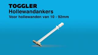 Hollewandanker  voor zware objecten aan holle wanden zoals een TV radiator en trapleuning [upl. by Elayne]