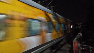 DANGEROUS 😨 4 IN 1 OVERNIGHT TRAINS COMPLIANTION THROUGH HWHKGP MAIN LINE [upl. by Pang]