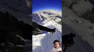 mountains snow skiing winter ski viralvideo shortsfeed viralshort facts [upl. by Survance8]