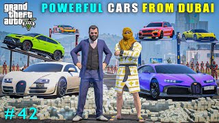 Michael Delivers Powerful Cars From Dubai  Gta V Gameplay [upl. by Pegg322]