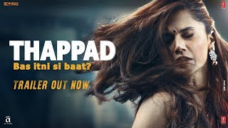 THAPPAD TRAILER Taapsee Pannu  Anubhav Sinha  Bhushan Kumar  Releasing 28 February 2020 [upl. by Dyol]