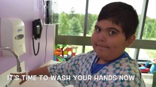 Nemours Child Life Hand Washing Video [upl. by Polak]