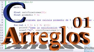 Programación en C  ARREGLOS  Parte 1 [upl. by Walczak]