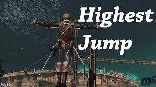 Tallest Ship Jump Assassins Creed Black Flag [upl. by Judas875]