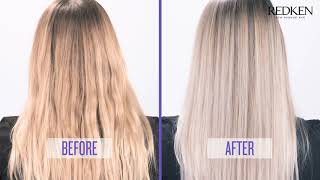 Discover Redken Color Extend Blondage Purple Shampoo For Blonde Hair [upl. by Nefets833]