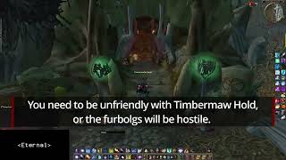 How to get to Moonglade From Felwood  WoW Classic [upl. by Brathwaite]