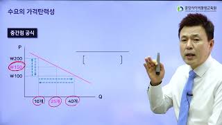 경제학의 기초미시경제10수요의 가격탄력성2 [upl. by Silloc426]